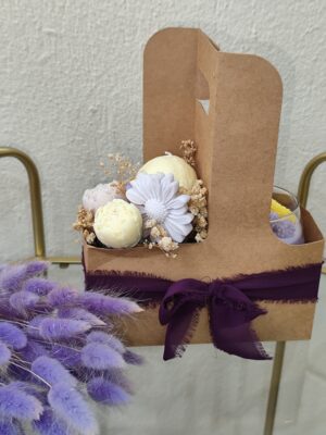 Pastel Harmony – Κουτί με Φυτικά Κεριά & Wax Melts