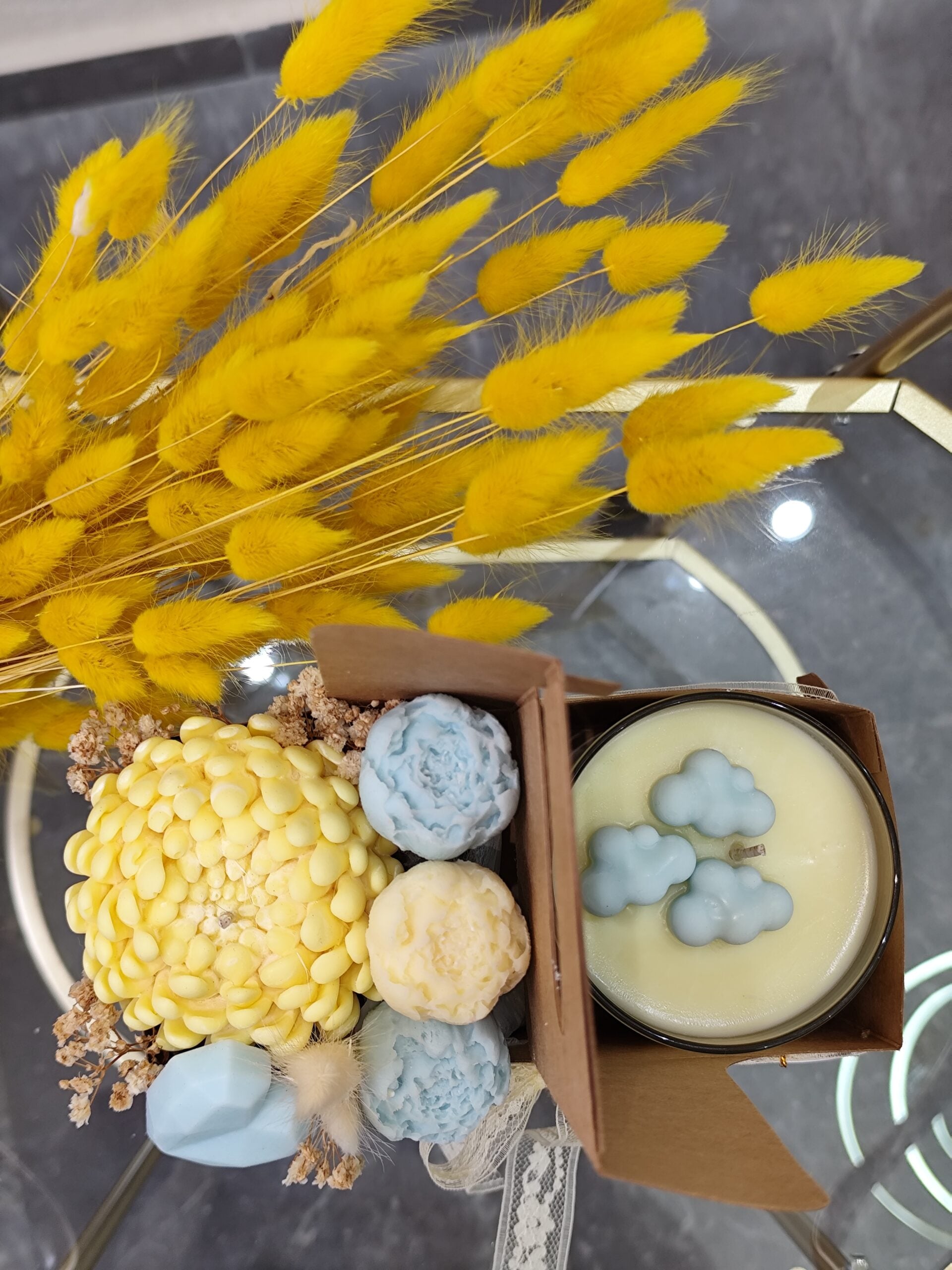 Sunny Harmony – Κουτί με Φυτικά Κεριά & Wax Melts - Image 2