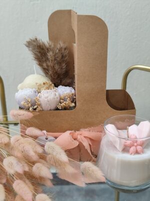 Boho Harmony – Κουτί με Φυτικά Κεριά & Wax Melts