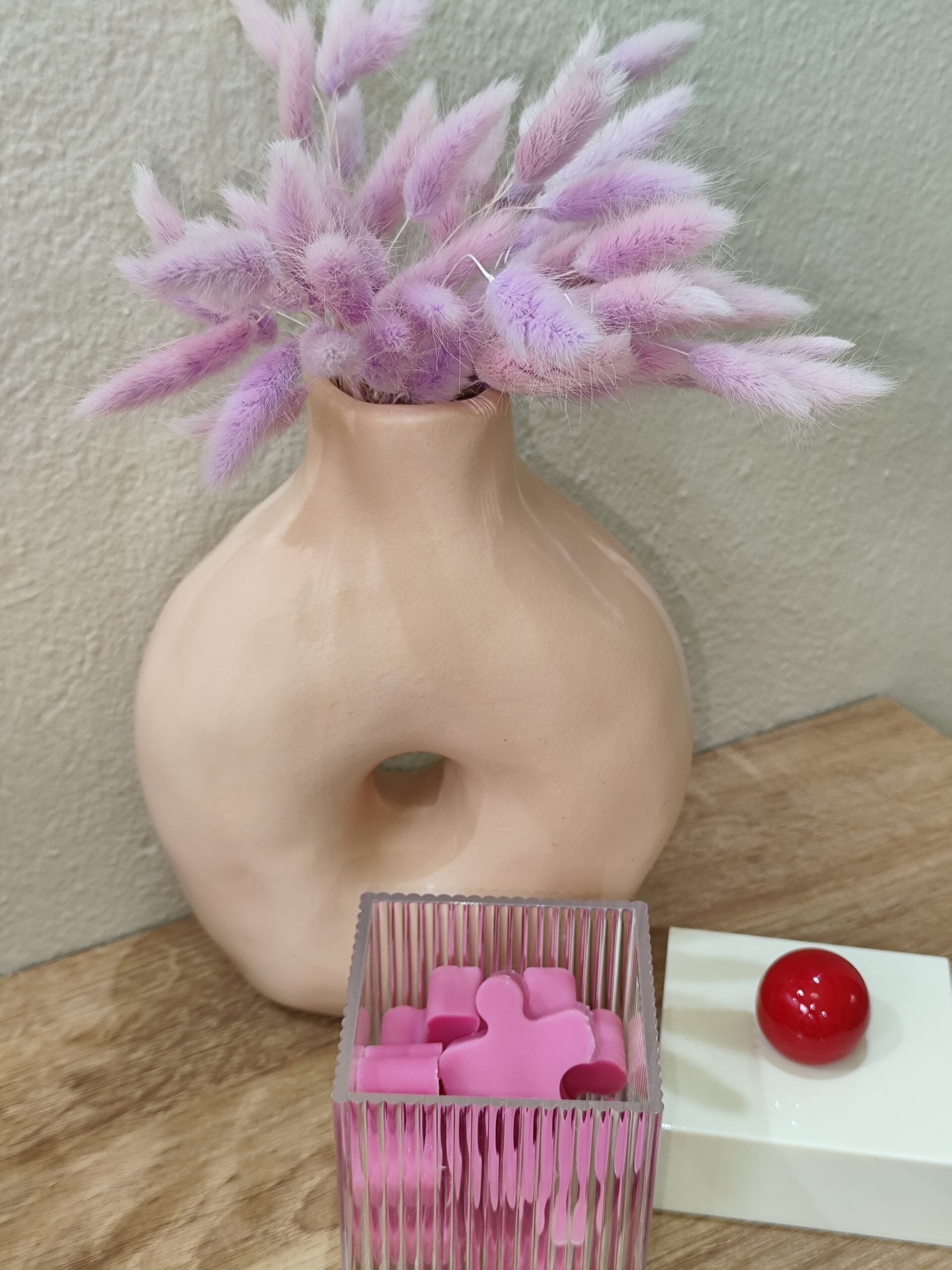 Puzzle Scents - Wax Melts Σε Σχήμα Παζλ Μέσα Σε Κομψό Δοχείο