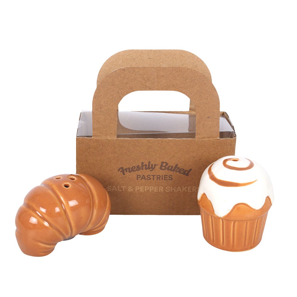 Σετ Αλατοπίπερο Bakery Delight - Κρουασάν & Cupcake - Image 3