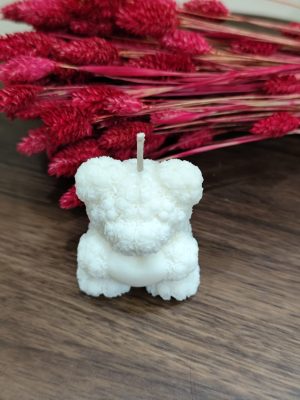 Rose Teddy Bear – Χειροποίητο Φυτικό Κερί