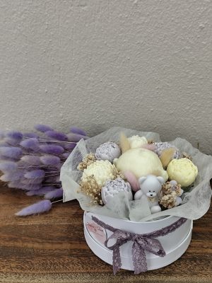 Lemon Lilac Bloom Box– Κουτί Mε Χειροποίητα Φυτικά Κεριά